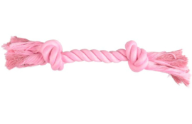 Knoop touw roze