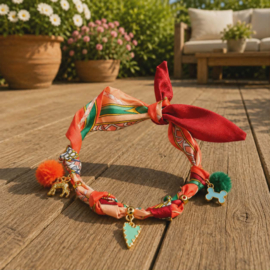 Bandana 's super leuk colorfull 1 maat past van nek 18 tot 34