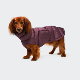 Premium regen puffer  teckel jas met opening voor harnas LIMITED mt 2-3-4-5-6 Cloud 7