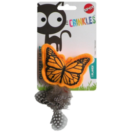 Butterfly cat toy  dots catnip