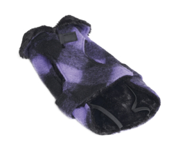 PRESALE tie dye lila wollen jas ook voor teckels mt 33-36-39-43-47