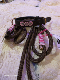 Il mio lederen halsband Masai mt30