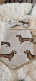 Bandana RUWHAAR   teckel one size