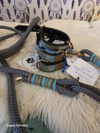 Il mio lederen halsband Masai mt30