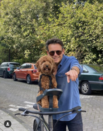 Buddyrider  Versie 2 nieuw model 2024  fiets mand voor elk ras tt 12 kg Test rit mogelijk in onze shop