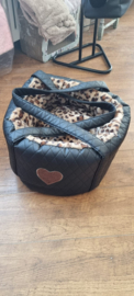 Ehgia summer vibes leopard  30x58x38 Y-bag Large