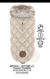 Milk&pepper new collection regenjas creme Teckel 29-33-38-43