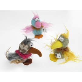 Crazy bird knuffel  cat toy catnip