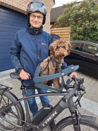 Buddyrider  Versie 2 nieuw model 2024  fiets mand voor elk ras tt 12 kg Test rit mogelijk in onze shop