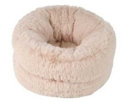 O'lala slaapzak teckels bed  coral shaggy nathalie   45dia WASBAAR