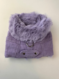 Harnas Fifi winter 23-24 OLD SCOOL  LILA   XS   OOK VOOR TECKELS