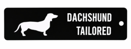 Premium regen DUBLIN teckel jas met opening voor harnas LIMITED