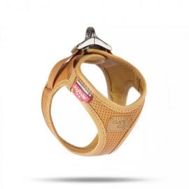 Curli harnas maat xxs ook perfect voor teckels appel- leather dogfinder