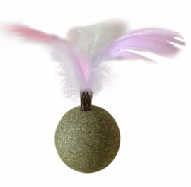 Bohemia Catnip bol met extra pluimpjes feathers