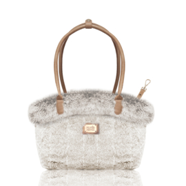 New fluffy tas collection 2026 M&P 40X20X27 grijs