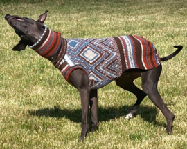 Sweater peruvian windhond maat large New collection limited