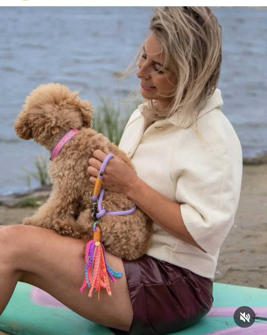 New collection herfst Nylon halsband verstelbaar boho chique + LIJN