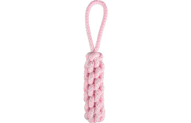 Puppy touw roze 24x4 incl koord