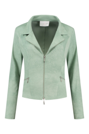 Helena Hart Zipper Biker licht groen