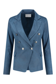 Helena Hart Blazer Rosa Biker indigo