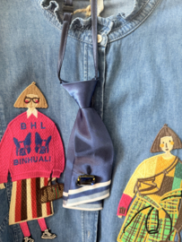 Lady Tie blue