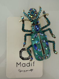 Broche Beatle Turqoise