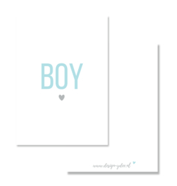 Mini Kaartje - Boy