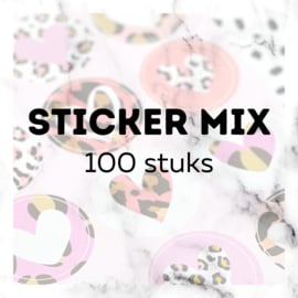 Stickerset - Mix - 100 stuks