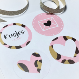 Stickerset- Design Ydee 1 -  8 stuks