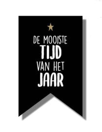 Kerst Sticker - De mooiste tijd van het jaar