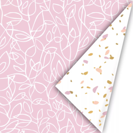 Inpakpapier - Mixed Confetti & Pink