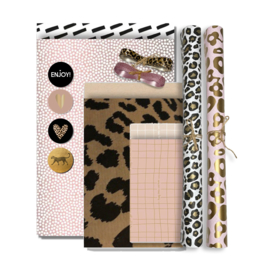 Inpakset - Leopard & Pink