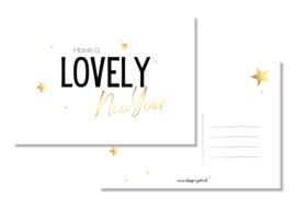 Kerst Kaart - Have a Lovely New Year