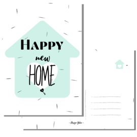 Kaart - Happy New Home