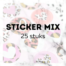 Stickerset - Mix - 25 stuks