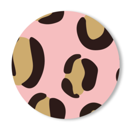 Sticker - Luipaard Roze