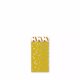 Kadozakje - Oker Geel & Dots - 7x 13 cm