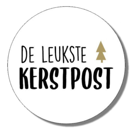 Kerst Sticker - De leukste kerstpost