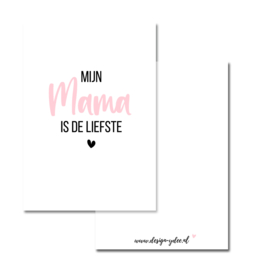 Mini Kaartje - Mijn mama is de liefste
