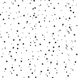 Vloeipapier - Black Confetti