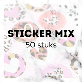 Stickerset - Mix - 50 stuks