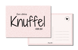 Kaart - Een dikke Knuffel voor jou