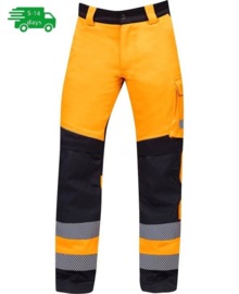 Spodnie do pasa ARDON®SIGNAL+ pomarańczowo-czarne 176-182 cm