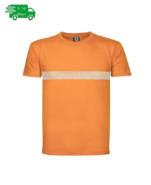 T-shirt ARDON®XAVER , pas odblaskowy, pomarańczowy