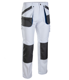 POLSTAR Brixton Practical Białe Spodnie robocze