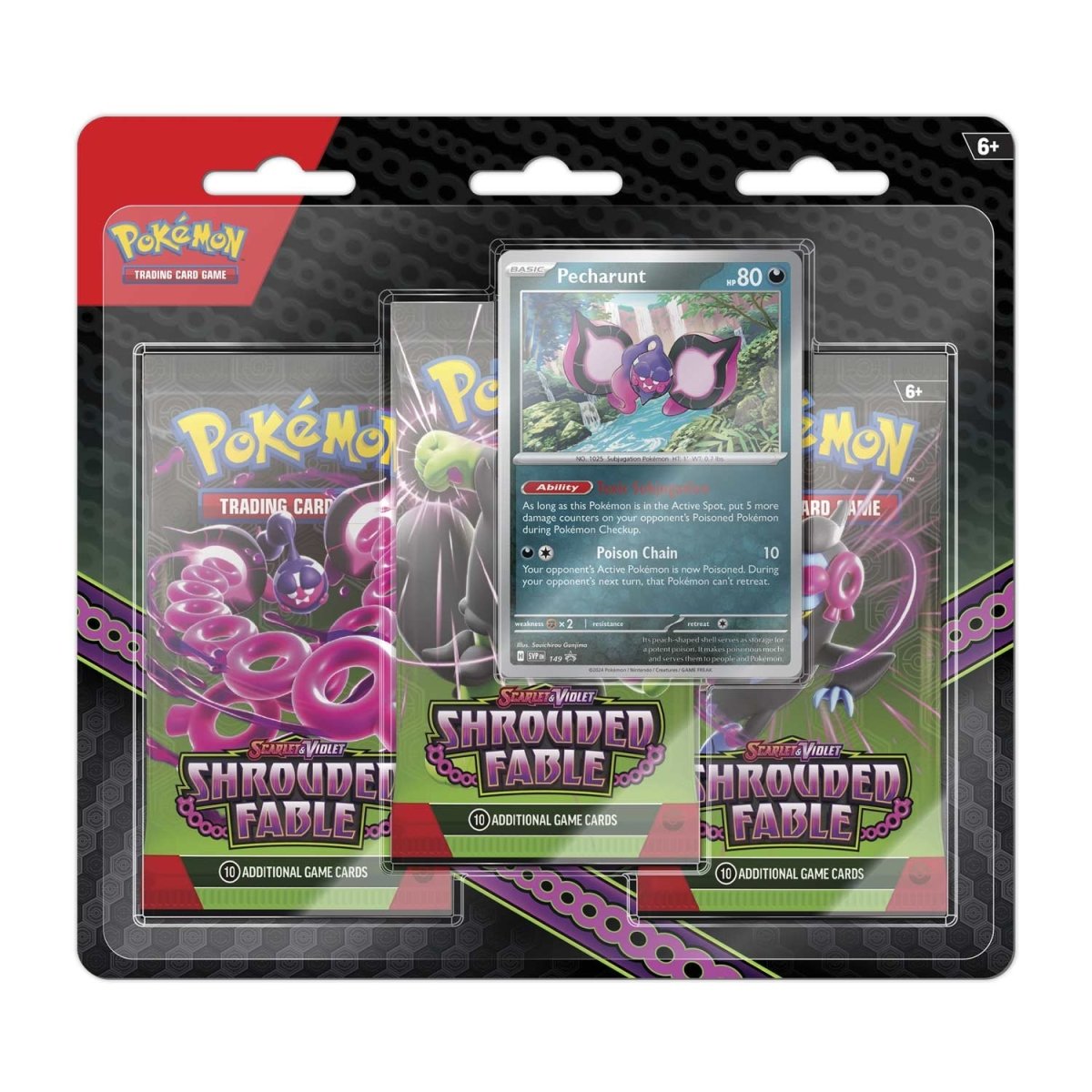 Shrouded Fable - 3 Pack Blister Pecharunt
