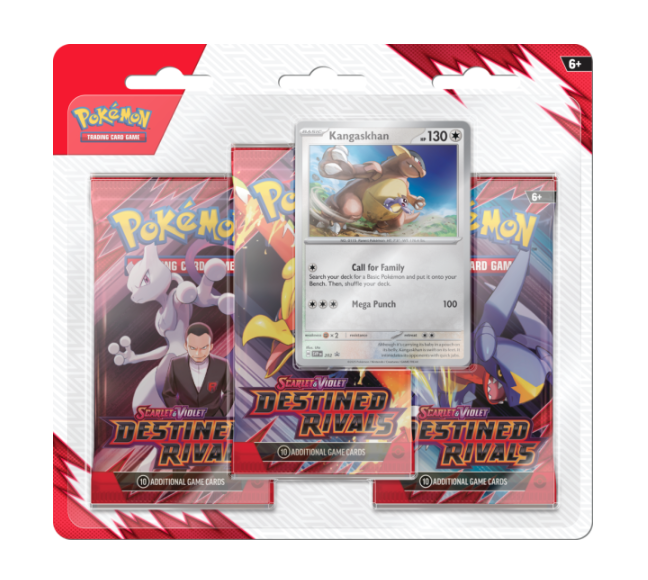 Destined Rivals - 3 Pack Blister Kangaskhan