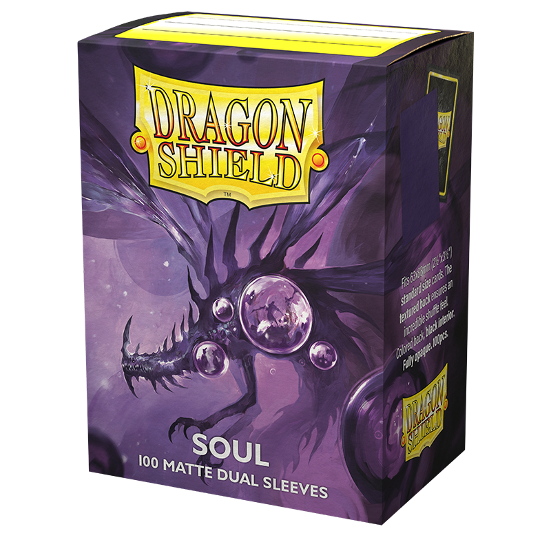 Dragon Shield - Standard Dual Sleeves Matte - Soul (100 sleeves)