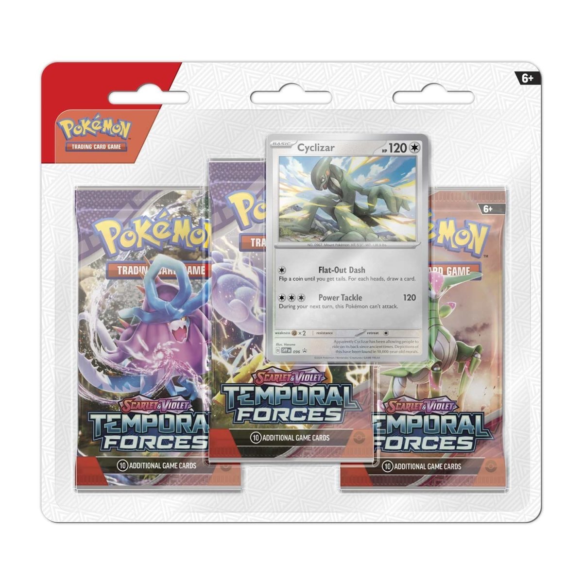 Temporal forces 3 pack blister - Cyclizar