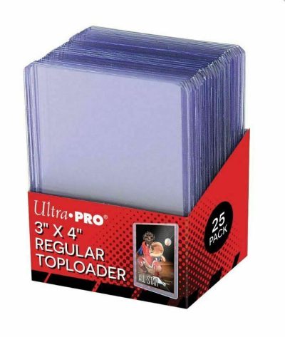 Ultra Pro Regular Toploader 3"x 4" 25 stuks